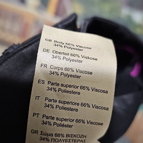 Scotch & Soda Faye High Waisted Tapered Leg Pants Size Large New - Picture 5 of 7